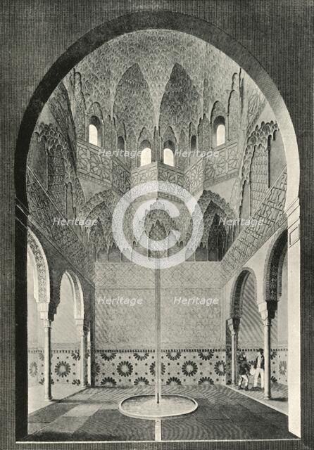 'Hall of the Abencerrages', 19th century, (1907). Creator: Unknown.