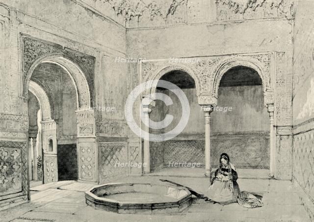 'Hall of the Abencerrages', 19th century, (1907). Creator: Unknown.