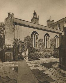 Hall of the Society of Clifford's Inn, Behind St. Dunstan's-In-the-West c1935. Creator: Joel