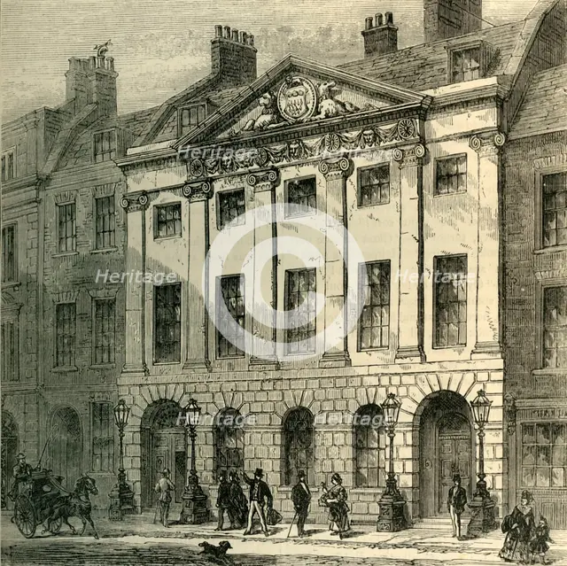 'Hall of the Skinners' Company', c1872. Creator: Unknown.