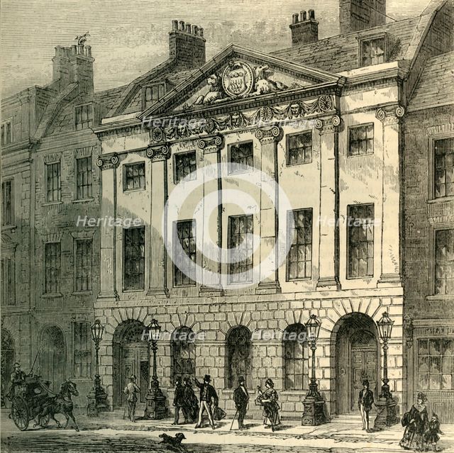 'Hall of the Skinners' Company', c1872. Creator: Unknown.