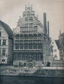 Hall of the Watermen`s Guild, Ghent, Belgium, c1900 (1914-1915). Artist: John Benjamin Stone