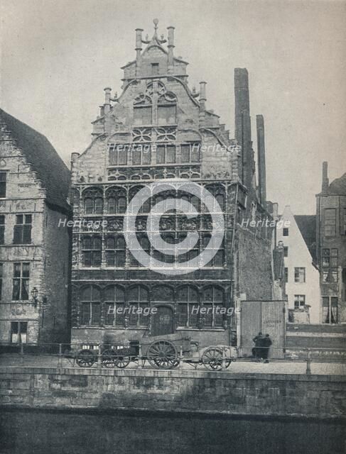 Hall of the Watermen`s Guild, Ghent, Belgium, c1900 (1914-1915).  Artist: John Benjamin Stone.