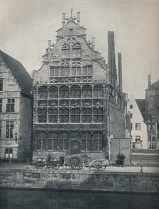 Hall of the Watermen`s Guild, Ghent, Belgium, c1900 (1914-1915). Artist: John Benjamin Stone