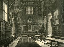Hall of Trinity College 1898. Creator: Unknown