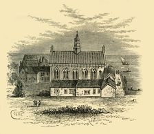 Hall of Winchester House (c1878). Creator: Unknown