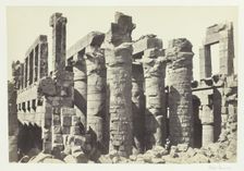 Hall of Columns, Karnac, 1857. Creator: Francis Frith