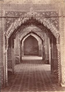 Hall of Justice, Alhambra, Granada, 1880s-90s. Creator: Unknown
