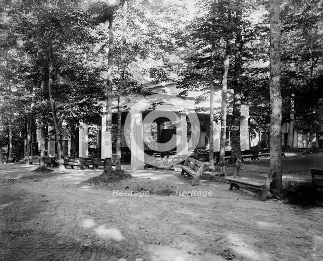 Hall of Philosophy, Chautauqua, between 1880 and 1899. Creator: Unknown.