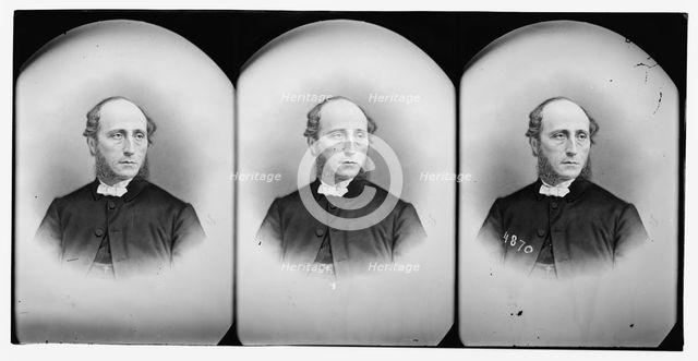 Hall, Rev. Newman, ca. 1860-1865. Creator: Unknown.