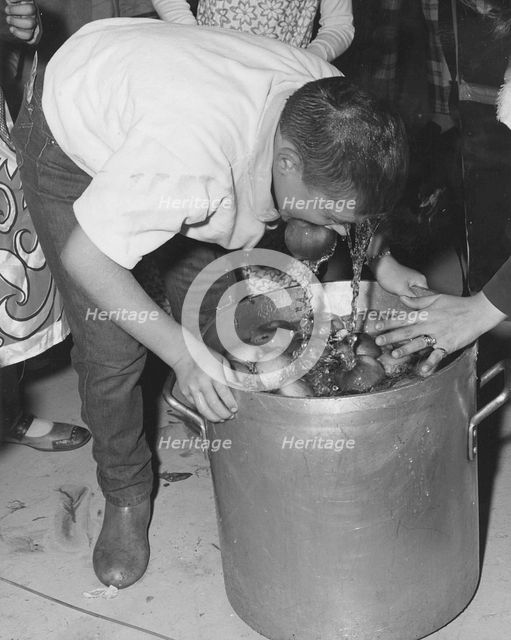 Halloween festivities, Fort Sheridan, Illinois, USA, 1970. Artist: SP5 Bond