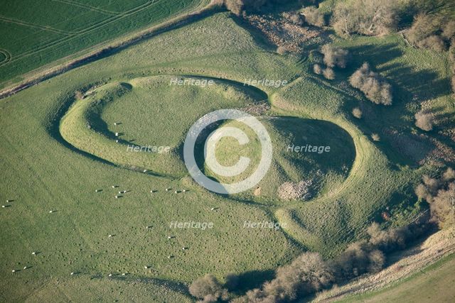 Hallaton Castle, Leicestershire, c2010s(?). Artist: Damian Grady.