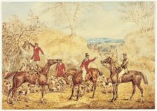 Hallali, 1840/51. Creator: Henry Thomas Alken