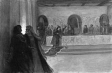 Hallucination of Macbeth during the feast, 1909. Artist: J Simont