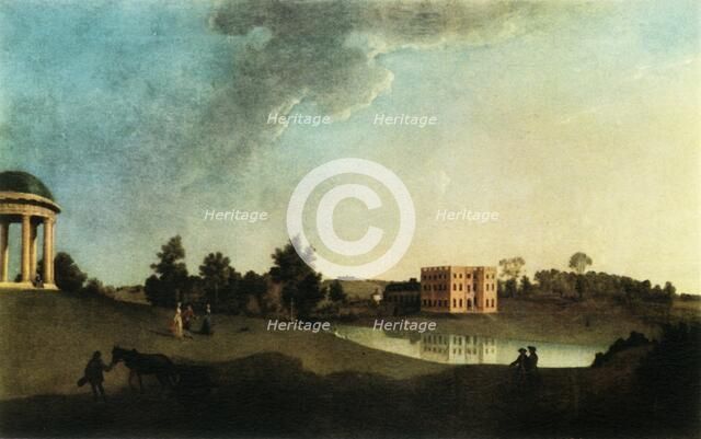 'Halswell House and Grounds, Somerset', c1768, (1944).  Creator: John Inigo Richards.