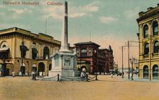 Halwell's (aka Holwell's) Memorial, Calcutta, c1910