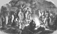 Halt of Armenian Merchants 1854. Creator: Unknown