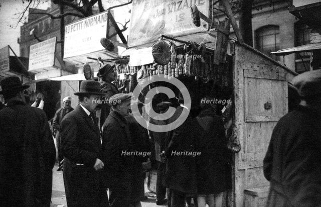 Ham Fair on the Boulevard Richard Lenoir, Paris, 1931.Artist: Ernest Flammarion