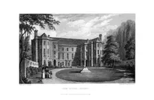 Ham House, Richmond upon Thames, Surrey, 1830.Artist: Fenner, Sears & Co