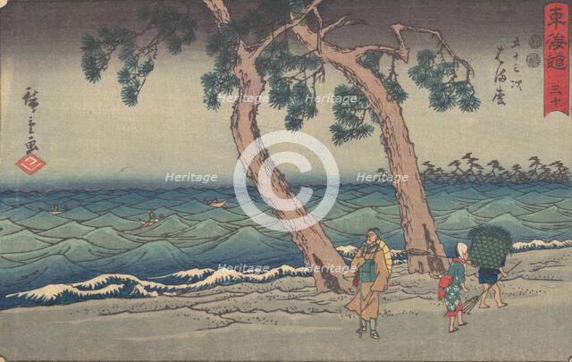 Hamamatsu, 19th century. Creator: Ando Hiroshige.