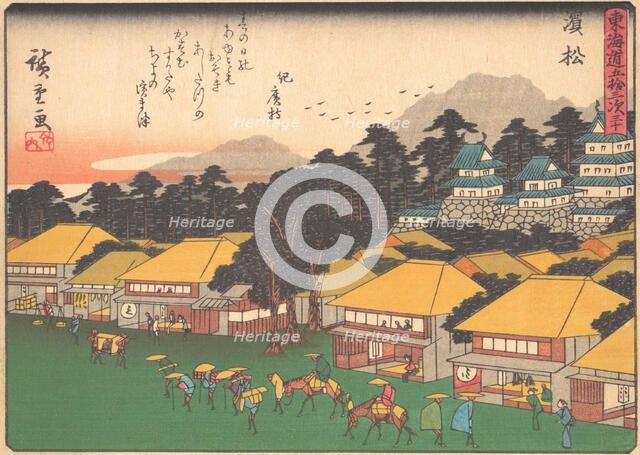 Hamamatsu, from the series The Fifty-three Stations of the Tokaido Road, early 20th century. Creator: Ando Hiroshige.