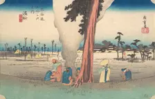 Hamamatsu, Toko no Zu, ca. 1834., ca. 1834. Creator: Ando Hiroshige