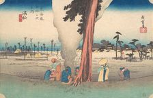 Hamamatsu, Toko no Zu, ca. 1834., ca. 1834. Creator: Ando Hiroshige