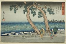 Hamamatsu—No. 30, from the series "Fifty-three Stations of the Tokaido (Tokaido..., c. 1847/52. Creator: Ando Hiroshige