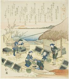 Hamagawa, from the series "A Record of a Journey to Enoshima (Enoshima kiko)", 1833. Creator: Totoya Hokkei