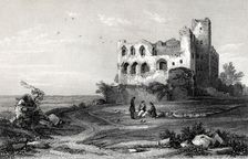 Hambach Castle, 1840. Creator: Verhas, Theodor (1811-1872)