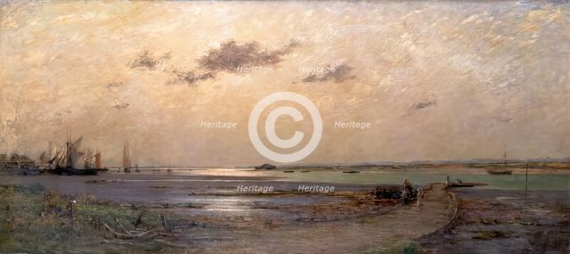 Hamble Creek, 1900-1924. Creator: Leslie Thomson.