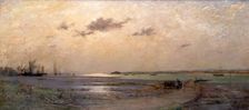 Hamble Creek, 1900-1924. Creator: Leslie Thomson