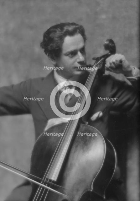 Hamburg, Boris, Mr., portrait photograph, 1916 June 17. Creator: Arnold Genthe.