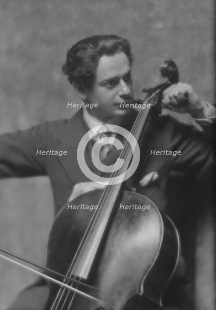 Hamburg, Boris, Mr., portrait photograph, 1916 June 17. Creator: Arnold Genthe.