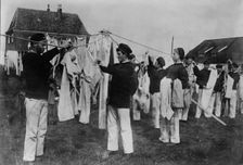 Hamburg, school for young sailors, between c1915 and 1918. Creator: Bain News Service