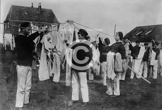 Hamburg, school for young sailors, between c1915 and 1918. Creator: Bain News Service.