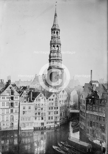 Hamburg -- St. Catherine's Church, between c1910 and c1915. Creator: Bain News Service.