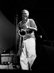 Hamiet Bluiett, Brecon Jazz Festival, Powys, Wales, August 1999. Artist: Brian O'Connor