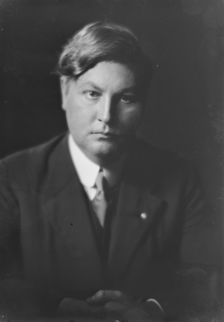 Hamilton, Clayton, Mr., portrait photograph, 1917 Sept. 20. Creator: Arnold Genthe