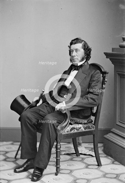 Hamilton Fish, between 1855 and 1865. Creator: Unknown.