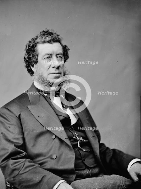 Hamilton Fish of New York, between 1855 and 1865. Creator: Unknown.