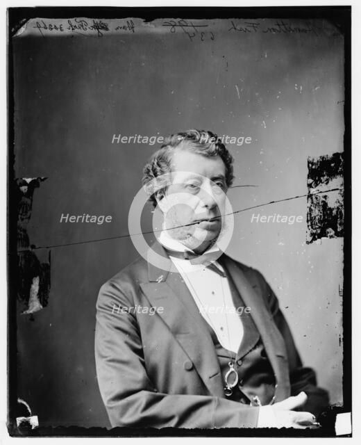 Hamilton Fish of New York, between 1865 and 1880. Creator: Unknown.