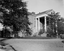 Hamilton Mansion, Woodlands Cemetery, Philadelphia, Pa., c1900. Creator: Unknown