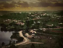 Hamilton Road, Brisbane, looking towards Bowen Hills, 1883. Creator: Unknown