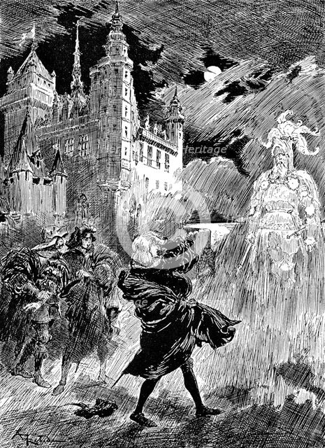 'Hamlet', 1899. Artist: Unknown