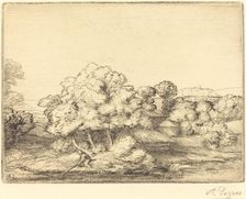 Hamlet near the Lake (Le hameau pres du lac). Creator: Alphonse Legros