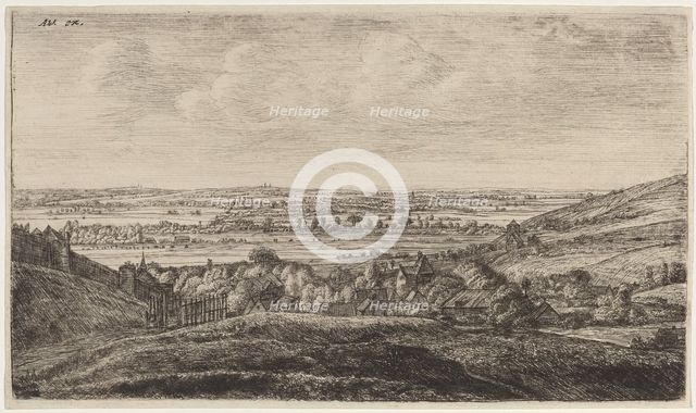 Hamlet in a Valley. Creators: Anthonie Waterloo, Jan Ruischer.