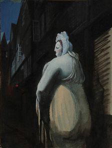 Hammonia; illustration for the verse-epic "Germany. A Winter's Tale" by Heinrich Heine, 1935-1939. Creator: Lev Grigor'evich Brodaty