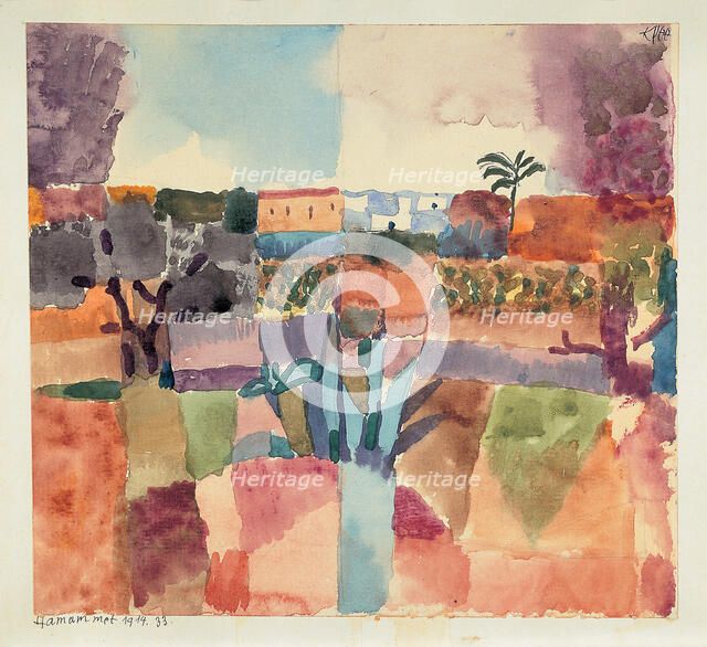 Hammamet, 1914. Creator: Klee, Paul (1879-1940).