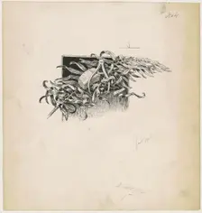 Hammer and Compass, 1890-1891. Creator: James Henry Moser